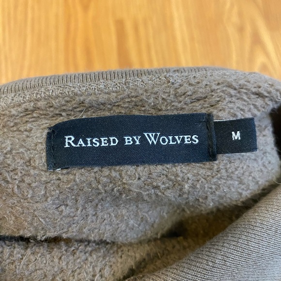 Raised by Wolves - logo script hoody - Picture 3 of 4
